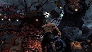 Illustration for article titled Splatterhouse Screens Get Chunks Of Stuff All Over The Place